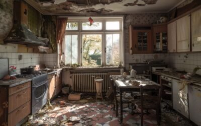 Stappen voor het schoonmaken van verwaarloosde woningen